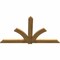 Ekena Millwork Redmond Rough Sawn Timber Gable Bracket, Western Red Cedar, 84"W x 49"H x 2"D x 6"F, 14/12 Pitch GBW084X49X0206RED00RWR - alternate 3